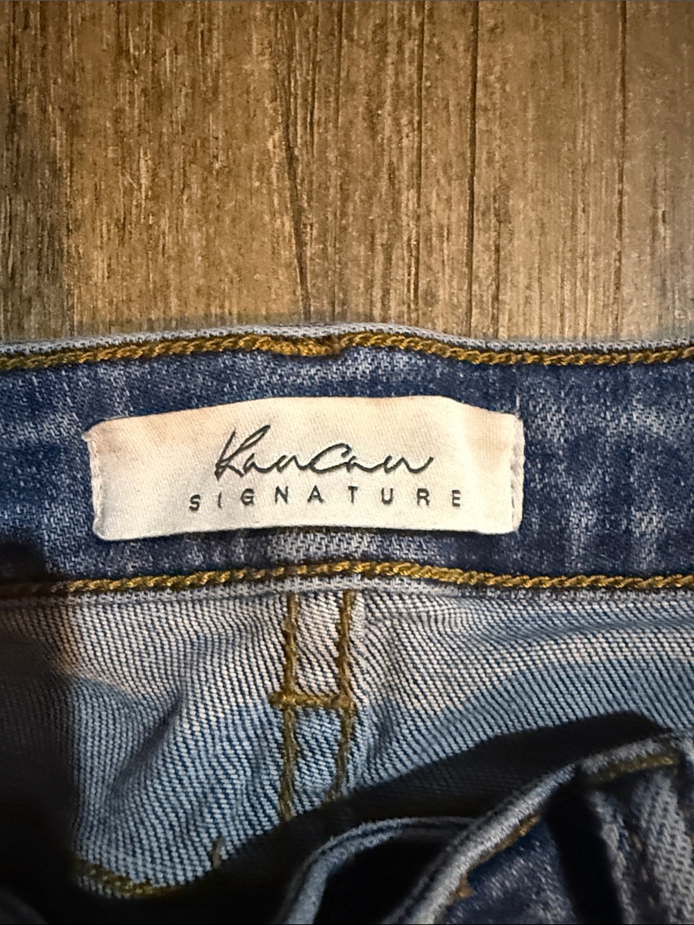 KanCan Medium Wash Distressed Skinny Jeans - Picture 3 of 7